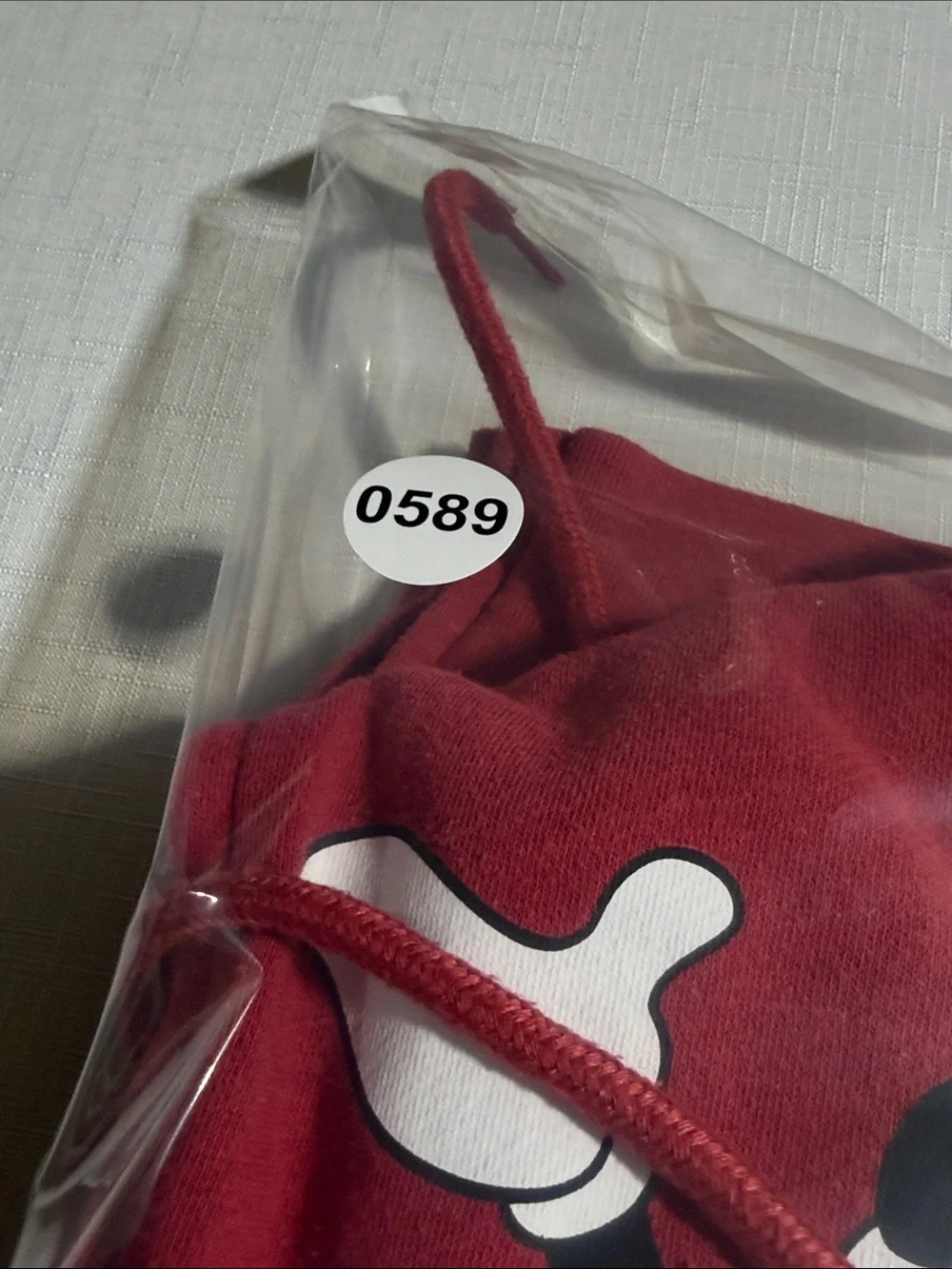 Youth Red Mickey Mouse Zip-Up Hoodie